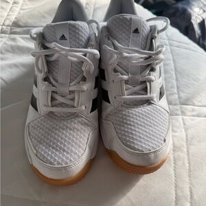 Adidas White and Black Athletic Shoes